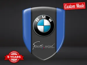 BMW Domed Decals Sticker Car Style Universal Star